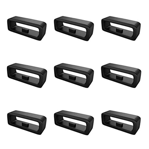 9 unidades de correas para reloj de pulsera compatibles con Polar Vantage M2/Vantage M, anillo de cierre de 22 mm, correa de silicona para reloj de pulsera, Caucho