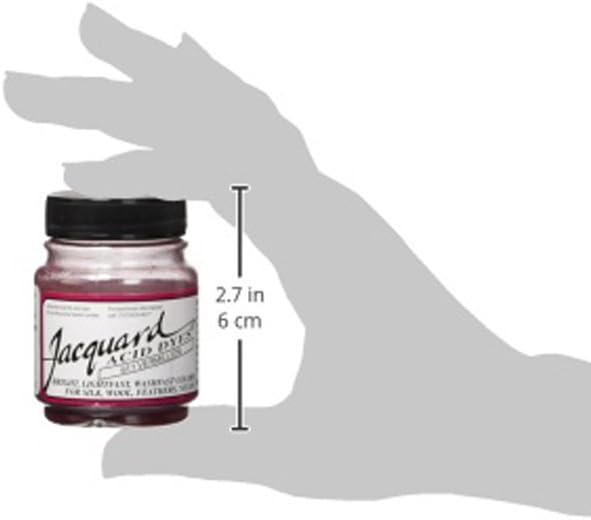 Jacquard Acid Dyes .5oz, Vermillion (102832)
