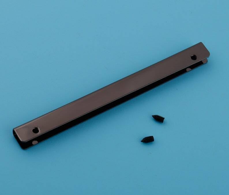 Tia Corner, Edge Decorative, Edge Protector for Purse, Clutches, Bags and DIY Works (6, Black Purse Edge Fitting-4Inch)-image-23