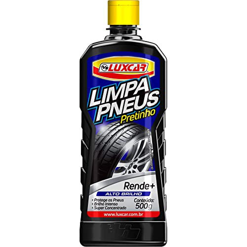 Luxcar Limpa Pneus Pretinho 500 ml – Rende Mais