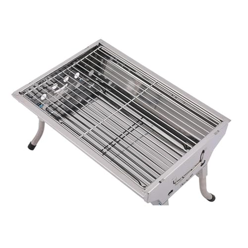 Barbacoas de carbón domésticas con kit de herramientas plegables 4