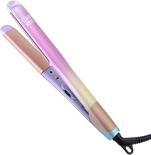 CHI VIBES On The Edge - Plancha de pelo de cerámica con placas de precisión, pelo sin encrespamiento, varios ajustes de temperatura