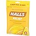 HALLS Relief Honey Lemon Cough Drops, Economy Pack, 80 Drops