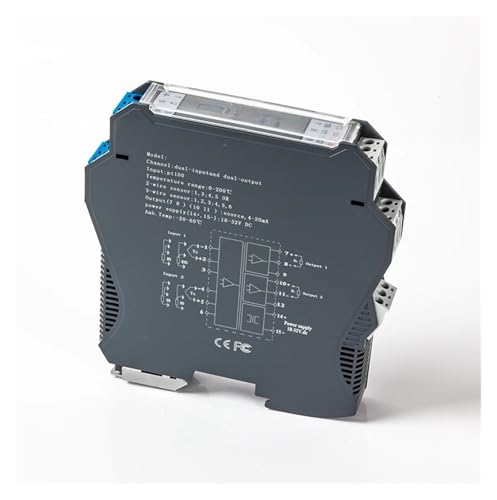 Transmisor PT1000 con amplio rango térmico y salida analógica programable 3