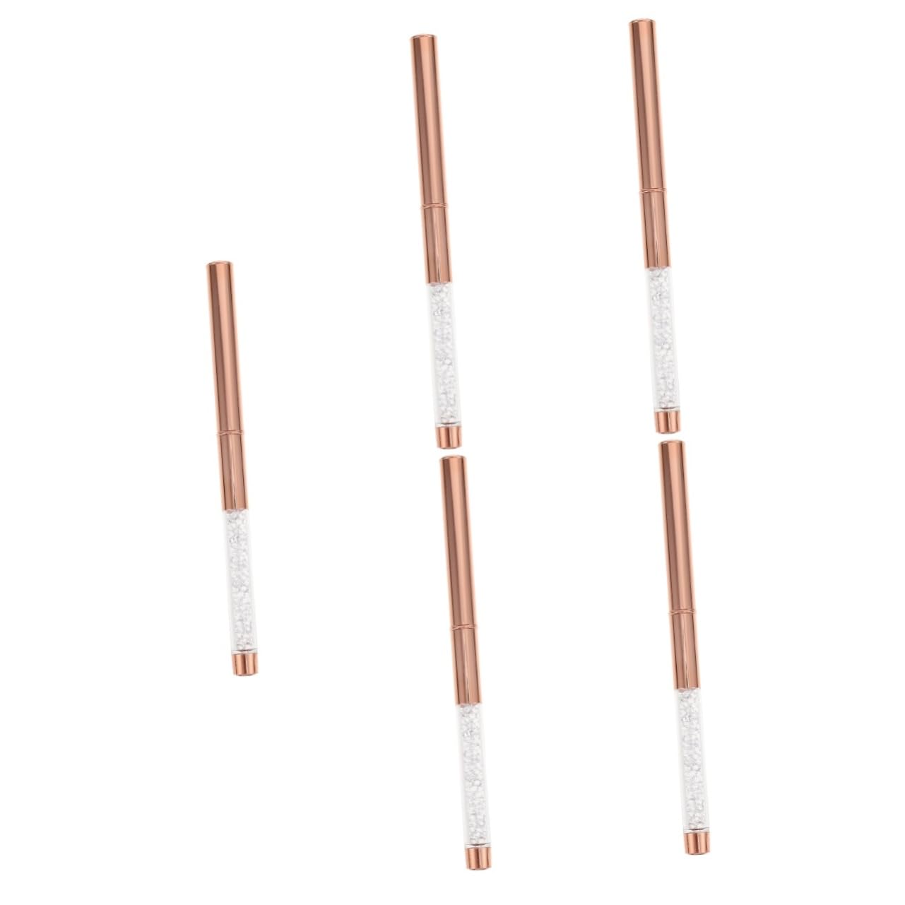 Healeved 5pezzi Pennarello Per Unghie Creativo Pennello Per Nail Art Gel Pennino Leggero e Riutilizzabile Per Decorazione Unghie Strumento Professionale Per Manicure Art Fine