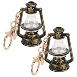 Suspension imitation lampe à pétrole : son design est unique, créatif et original, et son effet décoratif est réussi. porte-clés décoratif