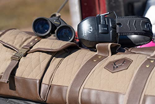 Evolution Outdoor 44021 President Series Quilted Rifle Case – 52 In, Tan, Lightweight Hunting Gun Holder With Suede Lining, Carry Handle #TOP5