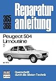 peugeot 504 ti zeperf  Peugeot 504 Limousine ab 1972: Querschnitt durch die Motor-Technik / GL / TI