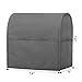 Luxja Dust Cover Compatible with 4.5-Quart and 5-Quart Stand Mixer, Cloth Cover with Pockets for Stand Mixer and Extra Accessories, Gray