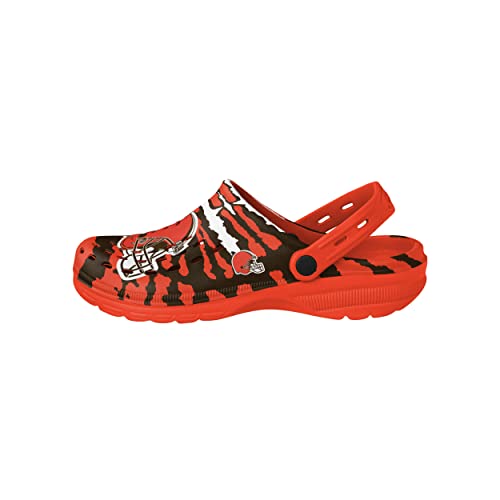 Image of FOCO Mens NFL Team Logo Tie-dye Garden Water Sandals Shoes Slipper Clogs with Strap
