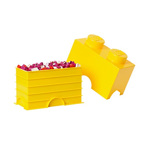 LEGO Storage Brick Lunch Box 2, Plastica, Giallo