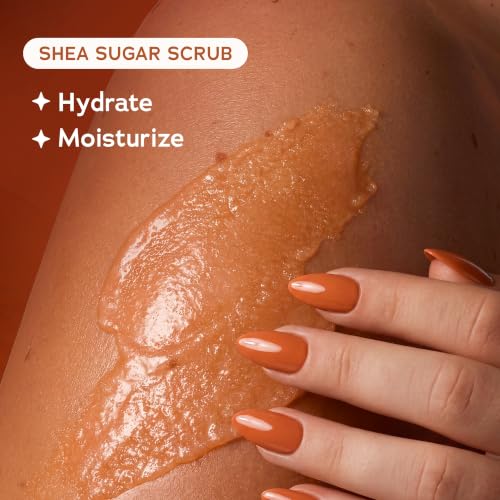 Image of Tree Hut Pumpkin Roll Body Scrub, Exfoliating Sugar Scrub, Vegan, 18 Oz