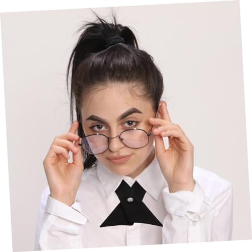 2Pcs Creative Adjustable Cross Bowtie for School Uniforms Elegant and Versatile Neck Tie for Boys and Comfortable Easy to Clean for Various Outfits4