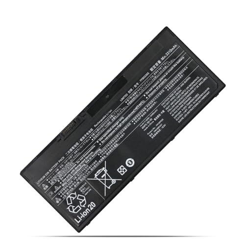 MULS 50Wh FPB0338S Laptop Battery Replacement for Fujitsu LifeBook T937 T938 T939 E548 E549 E558 E559 U747 U748 U749 U757 U758 U759 Series FPBO338S FMVNBP247 FPCBP529 FPCBP531 14.4V 3490mAh 4-Cell