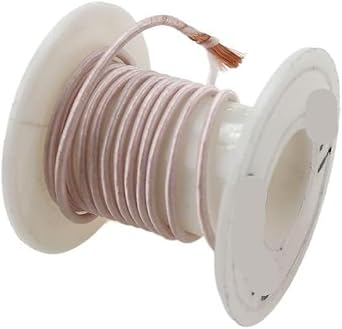 1M Copper Litz Wire 0.1mm x 90 - Multi-Strand Polyester Silk Braided Antenna Wire for Applications0.1x30
