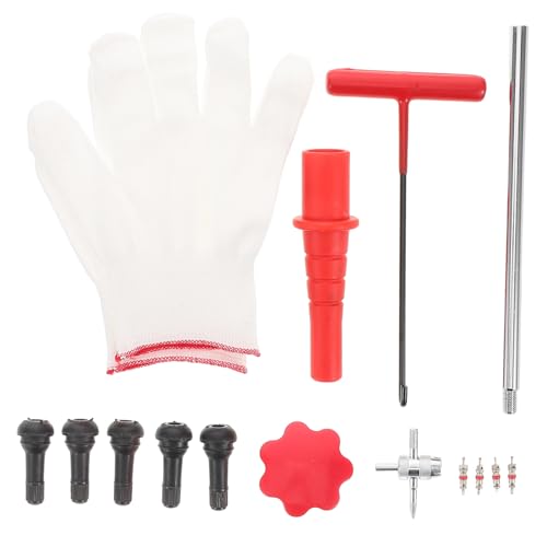 VINTORKY 1 Set Tire Valve Stem Repair Kit Valve Core Remover Tool for Trucks and Bikes Streamlined Installation and Removal Versatile Tire Repair