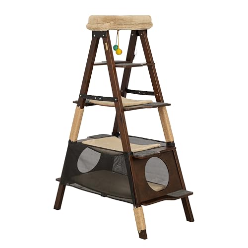 Árbol para Gatos Plegable de Madera Stakmore miniatura 1