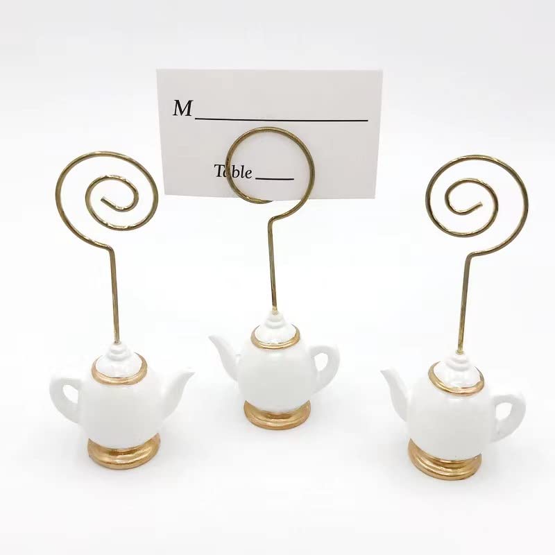 Numéros de table dorés et blancs haut de gamme pour décoration de mariage épurée