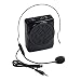 DuaFire Voice Amplifier Portable Microphone with Waistband for Classroom Teachers, Speakers, Yoga Instructors, Gym Directors, Coaches, Presentations, Seniors and Tour Guides (Black)