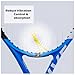 The Mujen Silicone Rubber String Tennis Racket Dampener, 3 Pack Dampeners, Vibration Dampener, Tennis Elbow, Reduce Vibration, Shock Absorber (Yellow)
