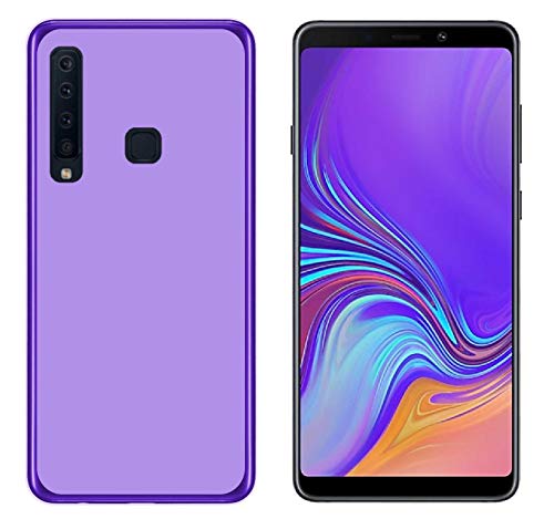 Todobarato24h Funda Compatible con Samsung Galaxy A9 (2018) (6.3) Morada TPU Lisa Silicona Gel