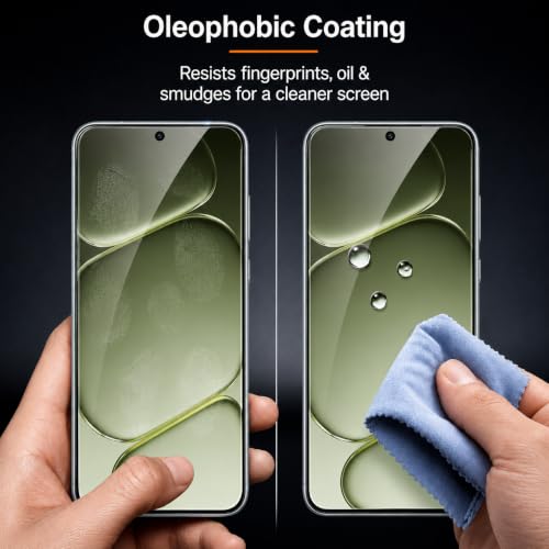 Image of Tempered Glass for OnePlus Nord 6 | 9H Hardness Screen Protector | HD Clear | Bubble Free Installation | Anti Scratch | Case Friendly Glass