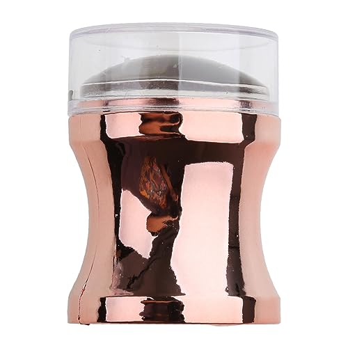 DIIOOMIEEU Detachable Clear Silicone Art Stamper Jelly for Head Metal Handle with