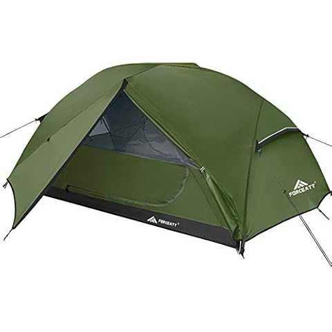 Forceatt Tent 3 Person Camping Tent, Waterproof and Windproof 3-4 Seasons Ultralight Backpack Tent, can be Installed Immediately, Suitable for Hiking, Camping, Outdoor Cover