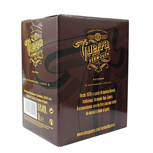 Bag in Box Vermouth Rojo Reserva Guerra 5 litros