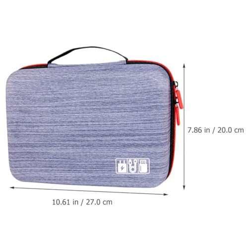 Bolsa de protección EVA gris azulado para discos duros con diseño reforzado 2