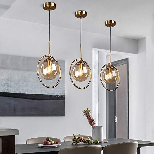 Pendant light industrial para techo de cocina comedor y salón vintage 5