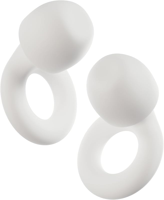 Quiet 2 Ear Plugs - Ultra-Comfy Reusable Hearing Protection for Sleep | 24dB SNR noise reduction. Flexible, customizable fit. Reusable & washable. For deep focus, travel, noise sensitivity