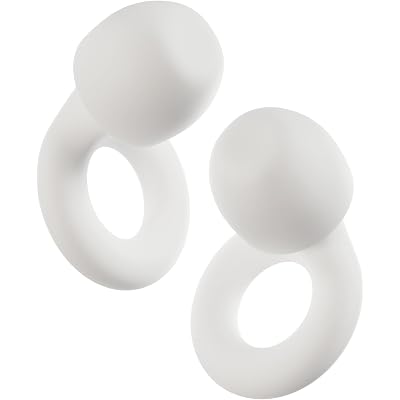 Loop Quiet 2 Ear Plugs Ultra-Comfy Reusable Noise-Reducing Earplugs for Sleep, Deep Focus, Travel, Sensitivity | Flexible Hearing Protection | Customizable Fit | 24dB (SNR) Noise Reduction