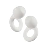 Quiet 2 Ear Plugs Ultra-Comfy Reusable Noise-Reducing Earplugs for Sleep, Deep Focus, Travel, Sensitivity | Flexible Hearing Protection | Customizable Fit | 24dB (SNR) Noise Reduction