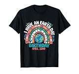 Earth Day It's My B-Earth Day Earthday In My Birthday T-Shirt