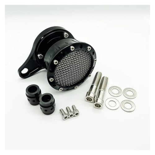 Filtre à air cornet Sportster XL883 admission directe moto noire