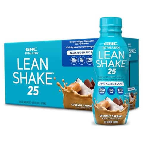 GNC Lean Shake 25 Coconut Caramel Cover