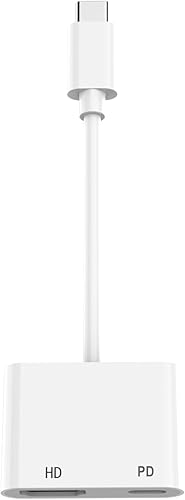 Miniatura 5 de AIRSKY Adaptador USB C a HDMI, adaptador USBC a HDMI para iPhone 16, carga rápida de 100W y 4K@60Hz, compatible con iPhone 16/15, MacBook Pro, iPad