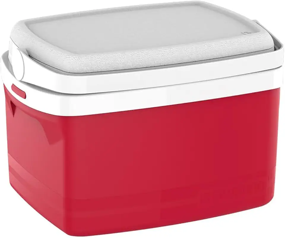 Caixa Térmica Tropical 12L, Soprano, Vermelha, Médio