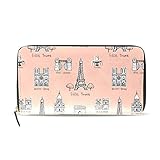 Leicht, tragbar und modisch. Sie können Ausweis, Münzen, Karten, Bargeld und andere kleine Gegenstände aufbewahren.