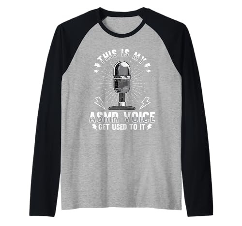 Das sind meine ASMR-Sprachmikrofon-Audioliebhaber Raglan