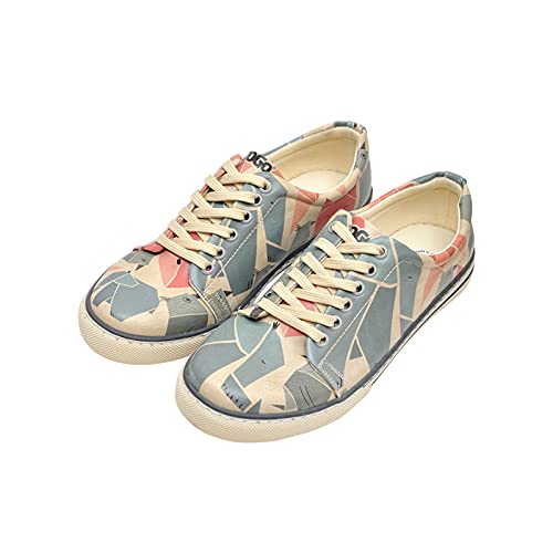 DOGO Sneakers, Zapatilla de Deporte Mujer, Bleu, 37 EU