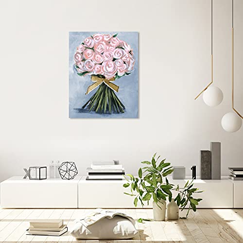 Oliver Gal Floral and Botanical Wall Art Canvas Prints 'Wonderful Spring Bouquet' Florals by The Oliver Gal Artist Co. - Used condition - Image 3