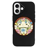 iPhone16用ケース 妖怪ウォッチ TPU スマホケース iPhone16カバー スマホカバー アイフォン16ケース 耐衝撃 滑り止め ワイヤレス充電対応 可愛い おしゃれ キャラクター プレゼント