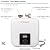 110V/115v/120V 1400-1500W Small Under Sink Tank 2.5 Gallon Water Heater Hot Storage?Mini Instant Electric RV TR Trailer Kitchen Compact Point-of-Use,2 PCs 16” Long 1/2”FIP Stainless Steel Hoses 9.5L…
