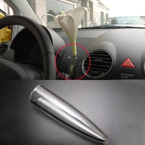 Car Transparent Clear Bud Flower Vase for VW New Beetle 1998 1999 2000 2001 2002 2003 2004 2005 2006 2007 2008 2009 2010 1C08584616TP 1C0 858 461 6TP image 4