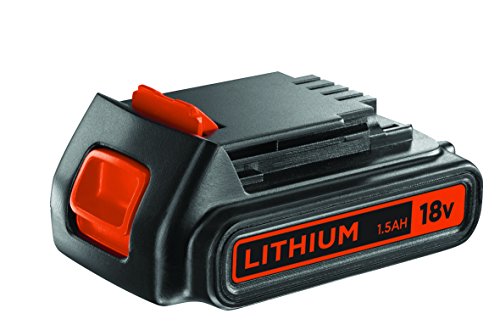 Black+Decker 1A Ladegerät Starterkit (18V 1,5Ah Li-Ion Akku, LED-Ladezustandsanzeige, 4 Anzeigenmodi, Ladezeit (1,5, 2,0, 4… – Ansicht 3