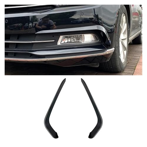 Diffuseur pare-chocs avant VW Passat B8 2017-2019 noir brillant