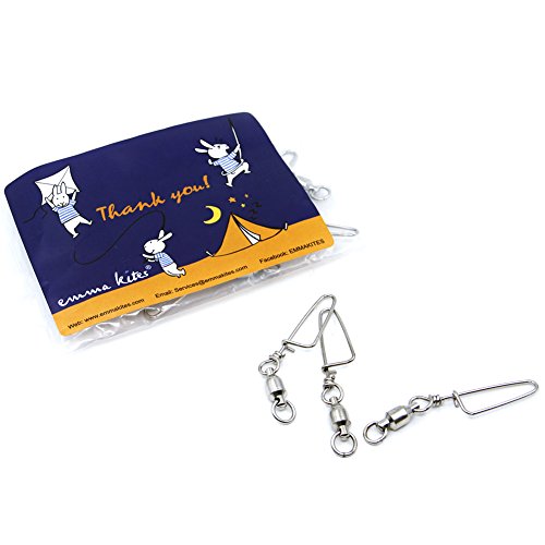 EMMAKITES connettore ad Anello a Sfere di Pesca