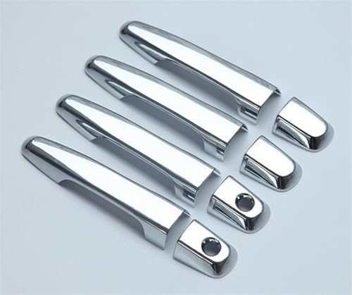 Schnelle Installation Chrom-Autotürgriffabdeckung für Mitsubishi für Pajero Sport 2011 2012 2013 2014 2015 2016 2017 2018